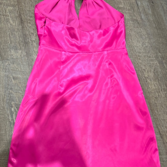 Revolve mini satin dress - Picture 3 of 4